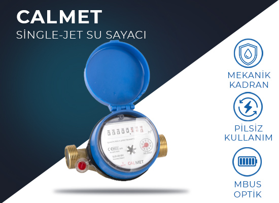 Calmet Soğuk Su Sayacı