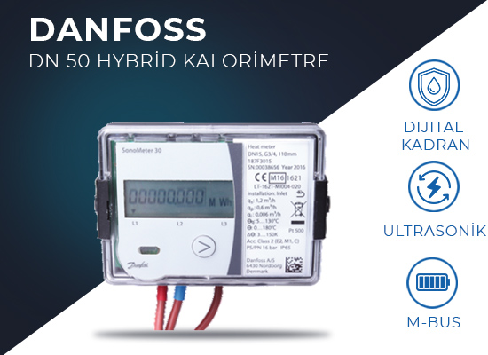 Danfoss DN-50 Kalorimetre