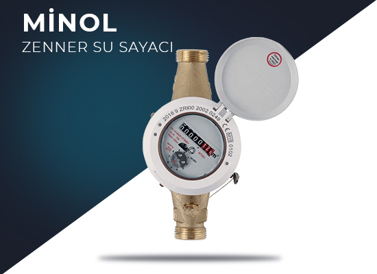 Minol Zenner DN32 Soğuk Su Sayacı