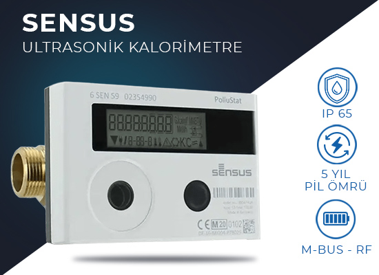 Sensus Ultrasonik Kalorimetre