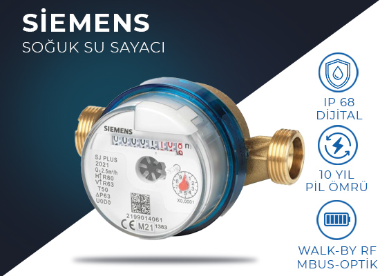 Siemens Soğuk Su Sayacı