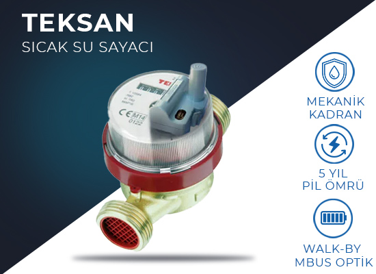 Teksan Sıcak su Sayacı