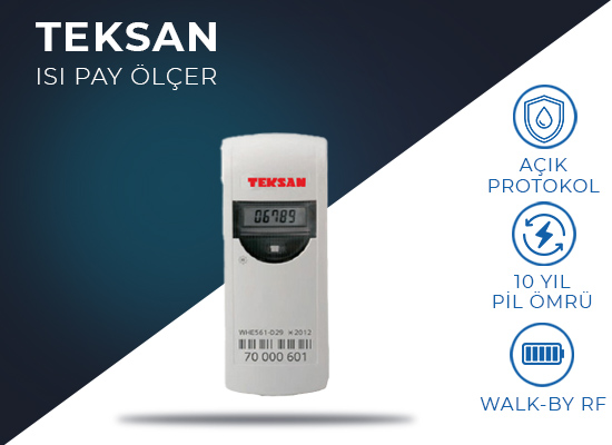 Teksan Isı Pay Ölçer